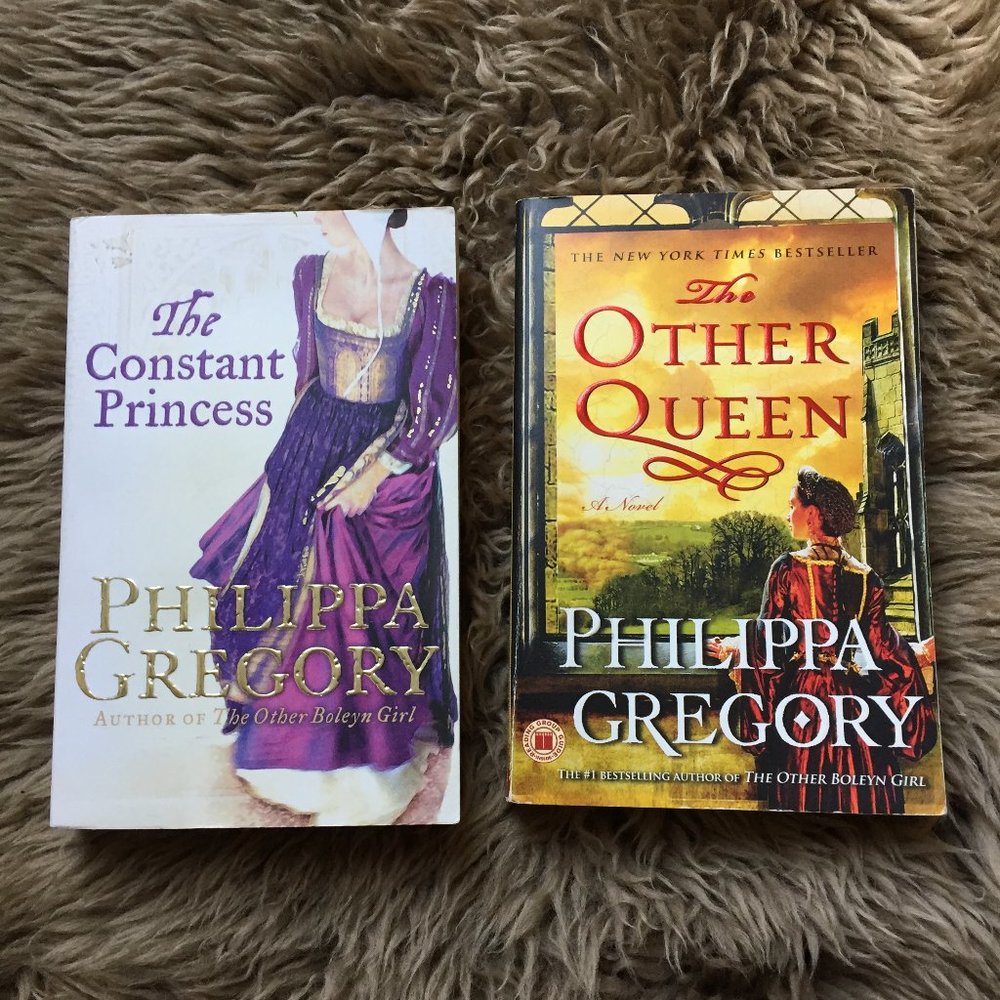 Set of two Philippa Gregory novels - paperback